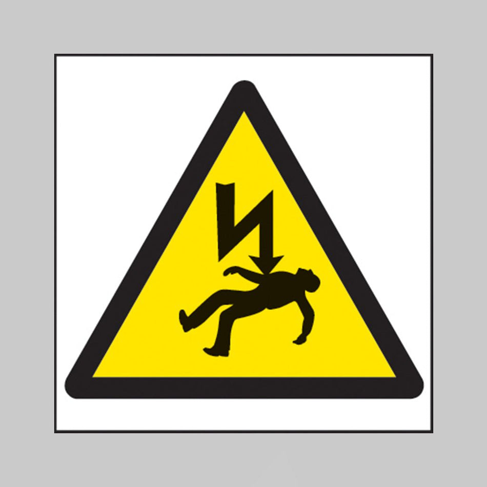 Danger Of Death Symbol Sign - Ready Set SuppliedDanger Of Death Symbol SignRigid Plastic14221F