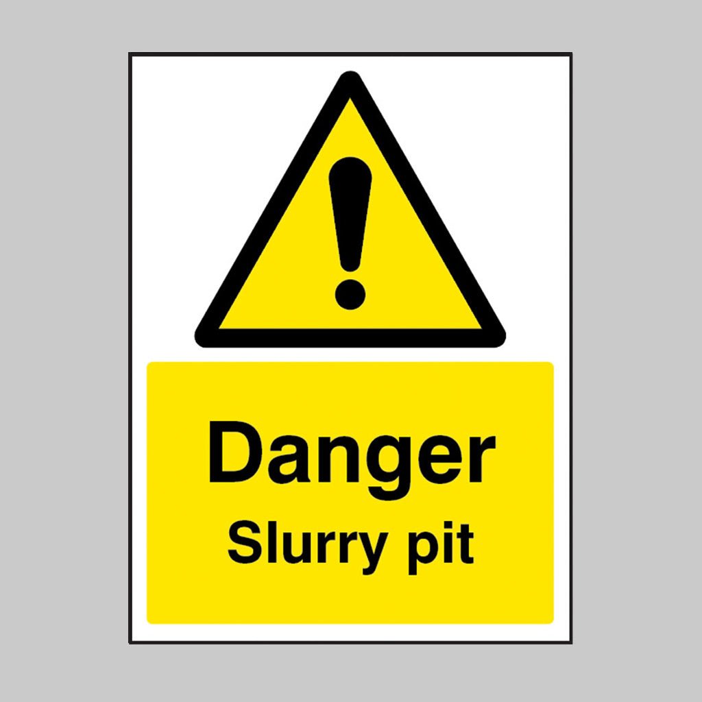Danger Slurry Pit Sign - Ready Set SuppliedDanger Slurry Pit Sign15508K