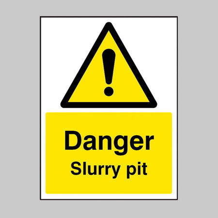 Danger Slurry Pit Sign - Ready Set SuppliedDanger Slurry Pit Sign15508K