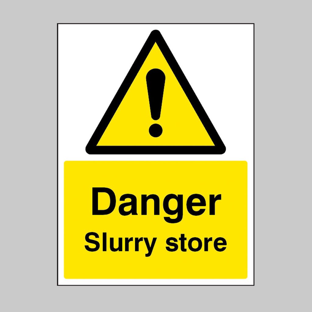 Danger Slurry Store Sign - Ready Set SuppliedDanger Slurry Store Sign15506K