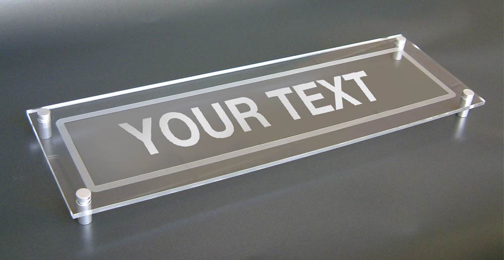 Design Your Own Visual Impact Sign 450x150mm With Stand Off Locators - Ready Set SuppliedDesign Your Own Visual Impact Sign 450x150mm With Stand Off Locators59688
