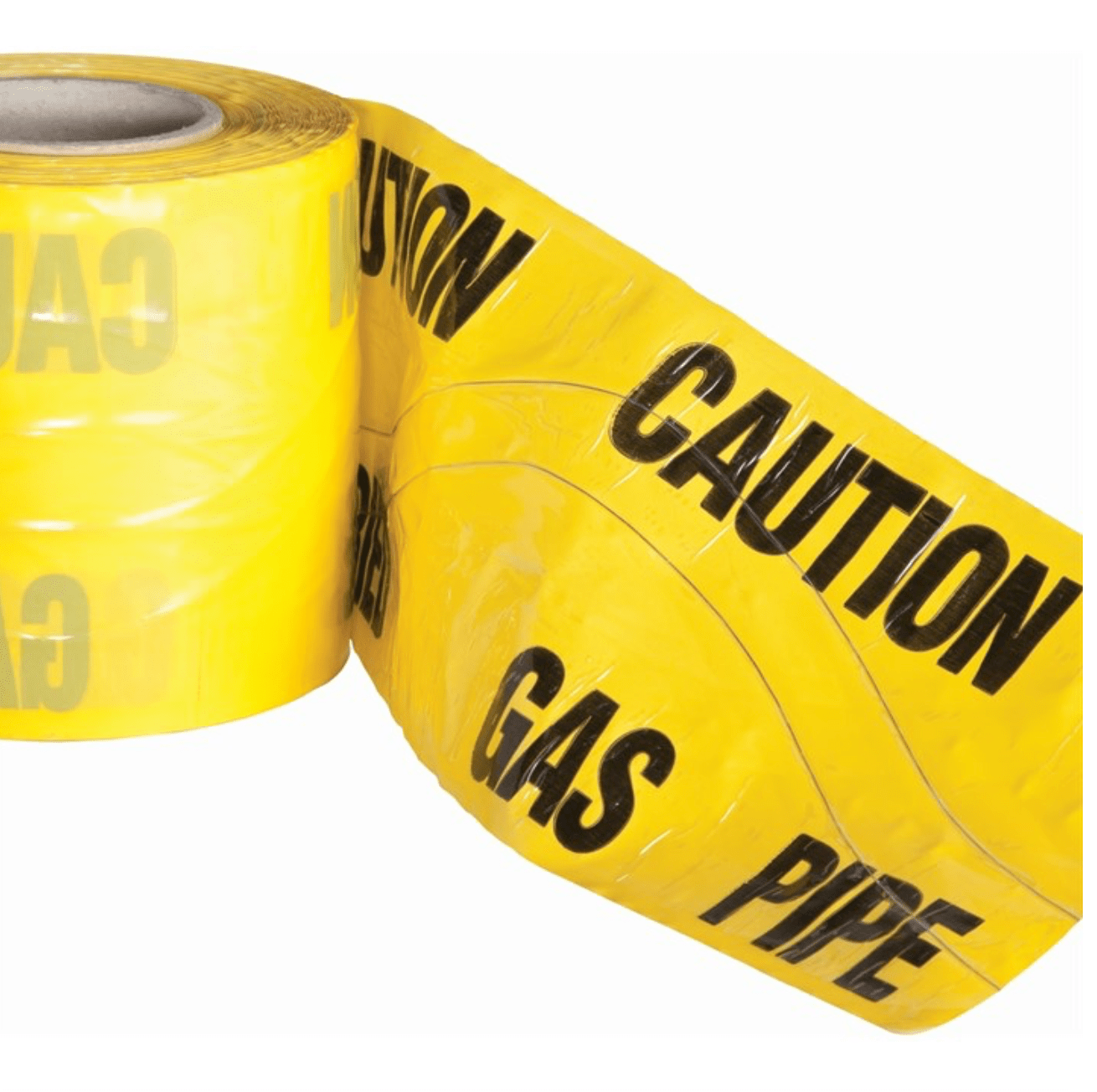 Detectable Underground Gas Warning Tape 150mm x 100m - Yellow - Ready Set SuppliedDetectable Underground Gas Warning Tape 150mm x 100m - Yellow