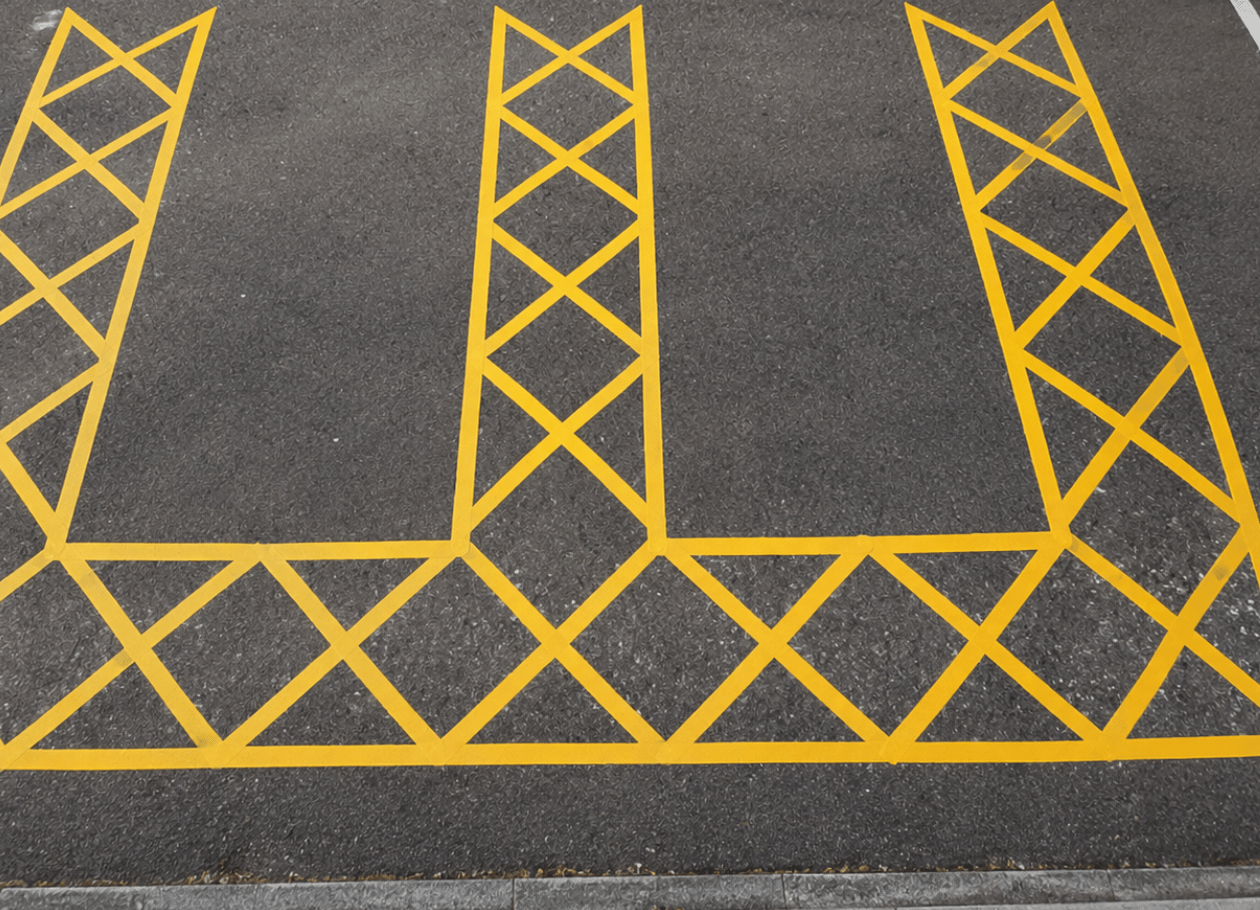 Disabled Double Bay Yellow - Ready Set SuppliedDisabled Double Bay YellowYellow