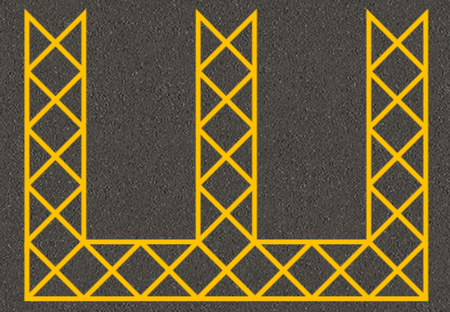 Disabled Double Bay Yellow - Ready Set SuppliedDisabled Double Bay YellowYellow