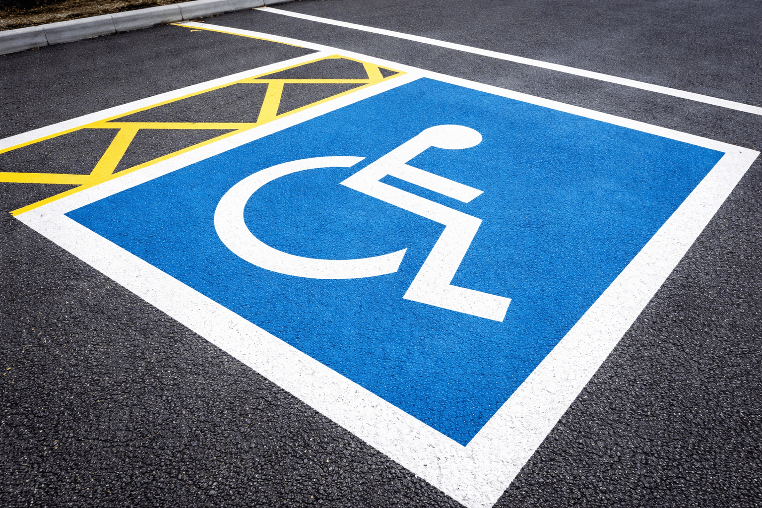 Disabled Road Sign For Parking Bays Thermoplastic - Ready Set SuppliedDisabled Road Sign For Parking Bays Thermoplastic100
