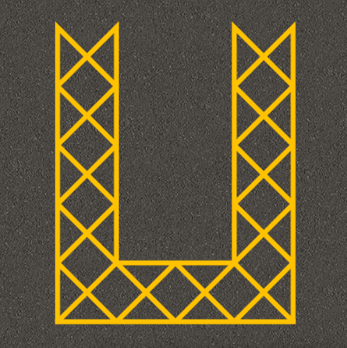 Disabled U - Shaped Bay Marking Yellow - Ready Set SuppliedDisabled U - Shaped Bay Marking YellowYellow