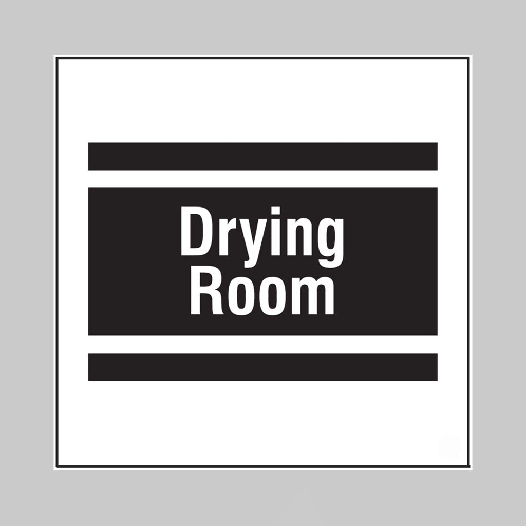 Drying Room, Builder Signs 400 x 400mm - Ready Set SuppliedDrying Room, Builder Signs 400 x 400mm55724