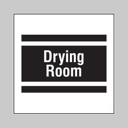 Drying Room, Builder Signs 400 x 400mm - Ready Set SuppliedDrying Room, Builder Signs 400 x 400mm55724
