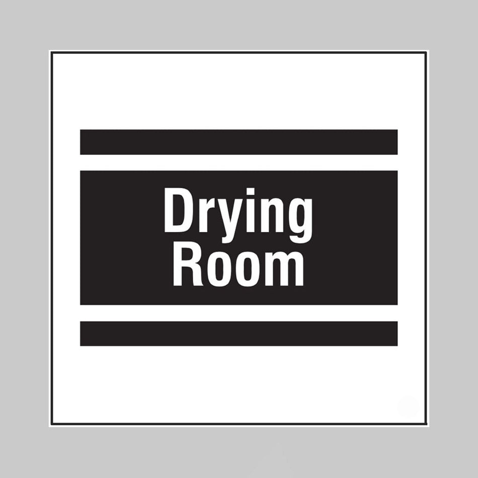 Drying Room, Builder Signs 400 x 400mm - Ready Set SuppliedDrying Room, Builder Signs 400 x 400mm55724