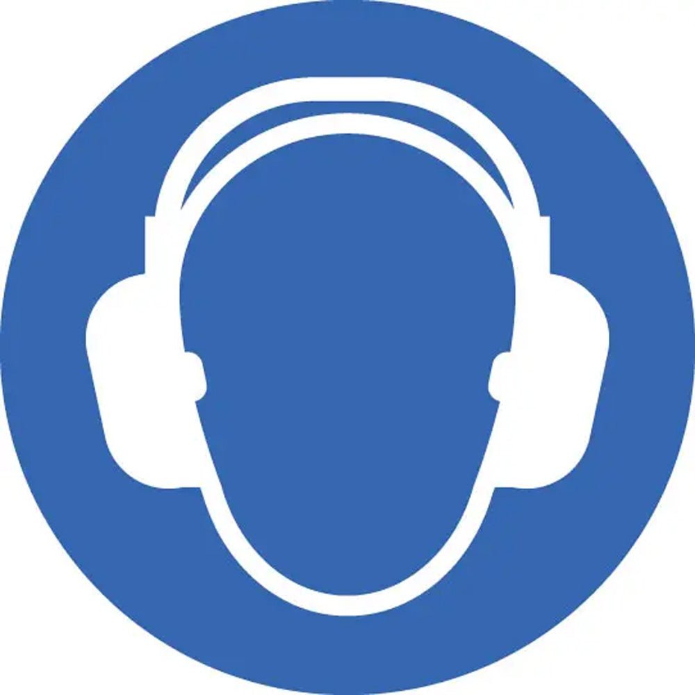 Ear Protectors Floor Graphic 400mm Dia - Ready Set SuppliedEar Protectors Floor Graphic 400mm Dia58744