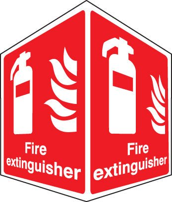 EasiFIX Projecting Sign 150 x 200mm Face Size - Fire Extinguisher - Ready Set SuppliedEasiFIX Projecting Sign 150 x 200mm Face Size - Fire Extinguisher58002