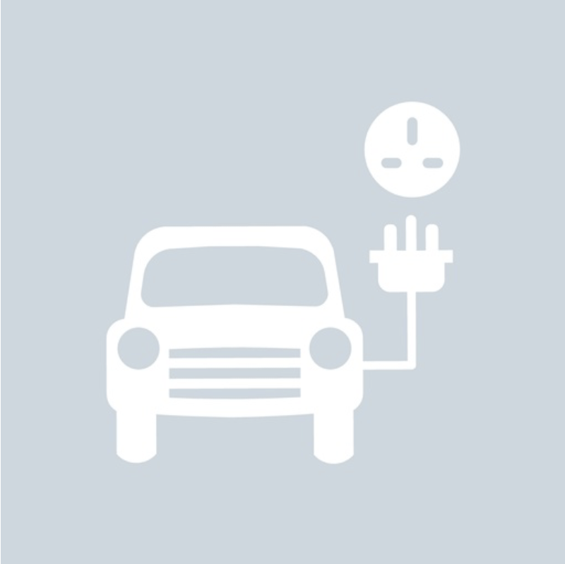 Electric Car Charging Symbol 1 S65 - White - Ready Set SuppliedElectric Car Charging Symbol 1 S65 - White100