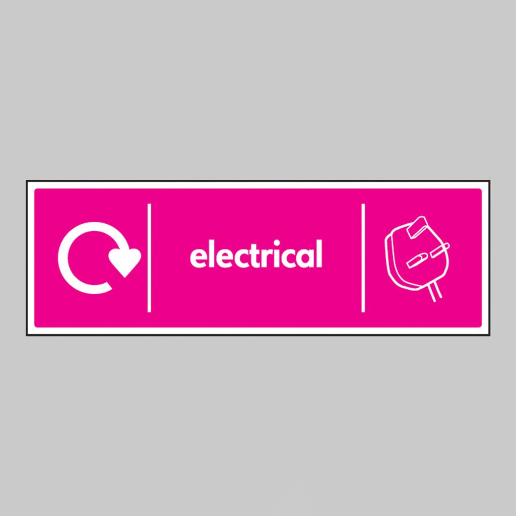 Electrical - Wrap Recycling Sign - Ready Set SuppliedElectrical - Wrap Recycling Sign26661G