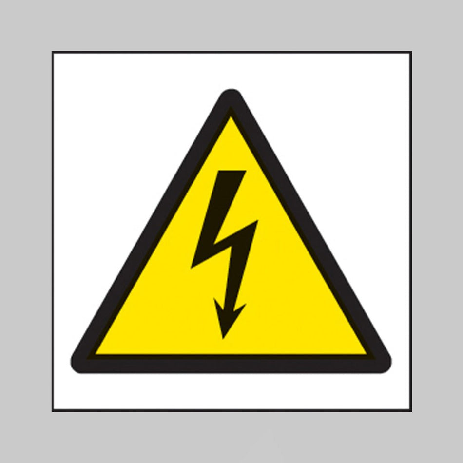 Electricity Symbol Sign - Ready Set SuppliedElectricity Symbol SignRigid Plastic14218F