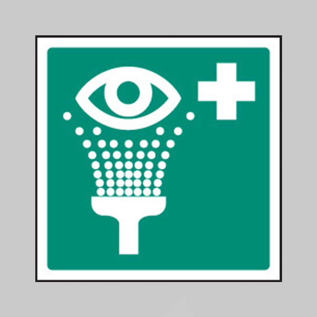 Emergency Eyewash Symbol Sign - Ready Set SuppliedEmergency Eyewash Symbol SignRigid Plastic16026F