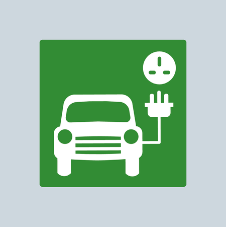 EV Charging Bay Thermoplastic Markings – Coloured Backgrounds - Ready Set SuppliedEV Charging Bay Thermoplastic Markings – Coloured BackgroundsSymbol 1