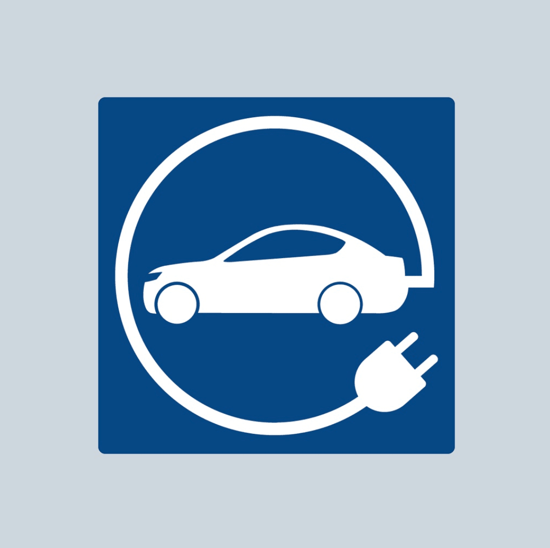 EV Charging Bay Thermoplastic Markings – Coloured Backgrounds - Ready Set SuppliedEV Charging Bay Thermoplastic Markings – Coloured BackgroundsSymbol 2