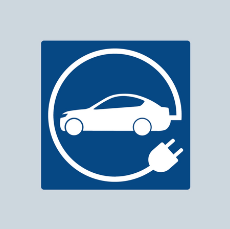 EV Charging Bay Thermoplastic Markings – Coloured Backgrounds - Ready Set SuppliedEV Charging Bay Thermoplastic Markings – Coloured BackgroundsSymbol 2