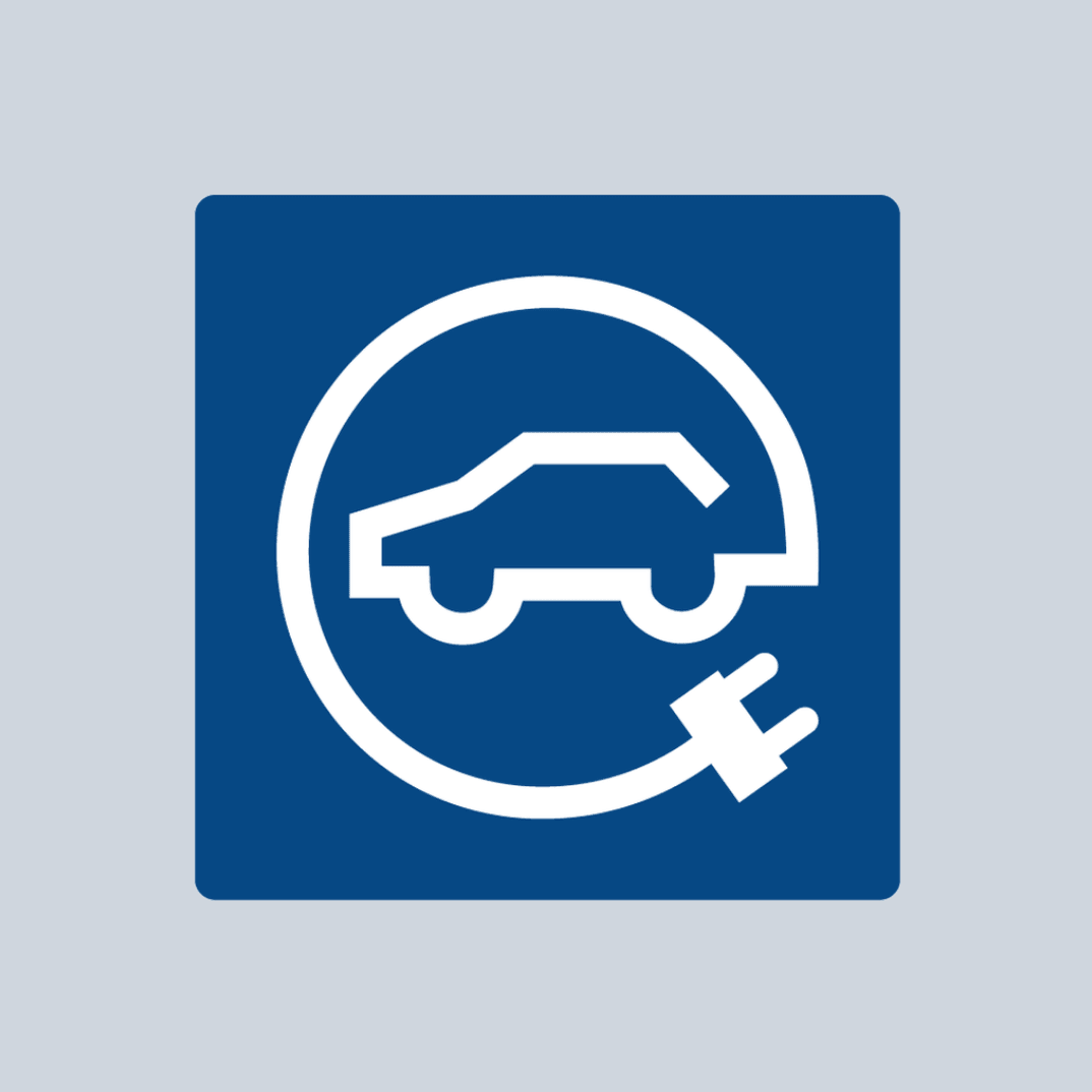 EV Charging Bay Thermoplastic Markings – Coloured Backgrounds - Ready Set SuppliedEV Charging Bay Thermoplastic Markings – Coloured BackgroundsSymbol 6