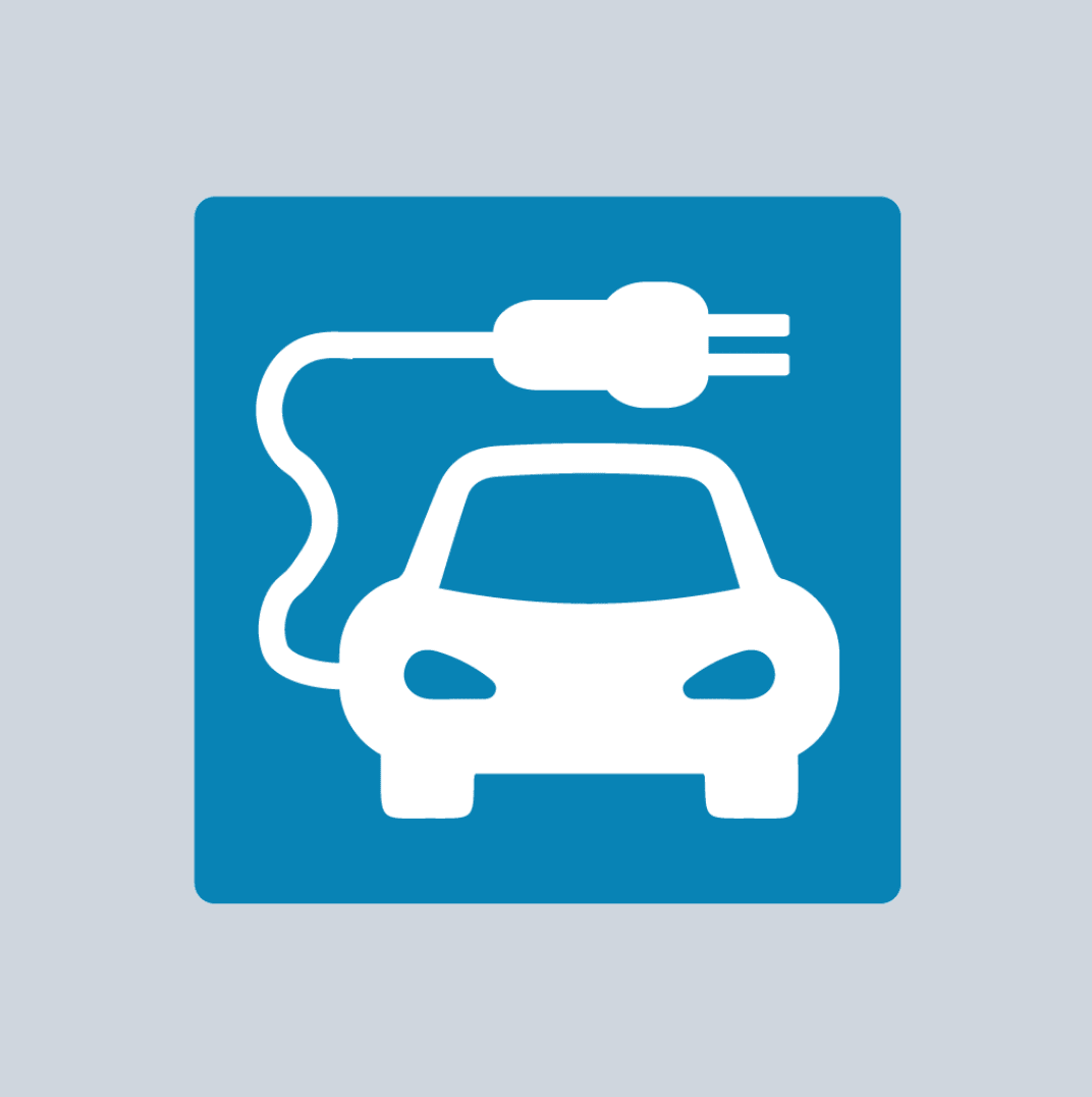 EV Charging Bay Thermoplastic Markings – Coloured Backgrounds - Ready Set SuppliedEV Charging Bay Thermoplastic Markings – Coloured BackgroundsSymbol 7