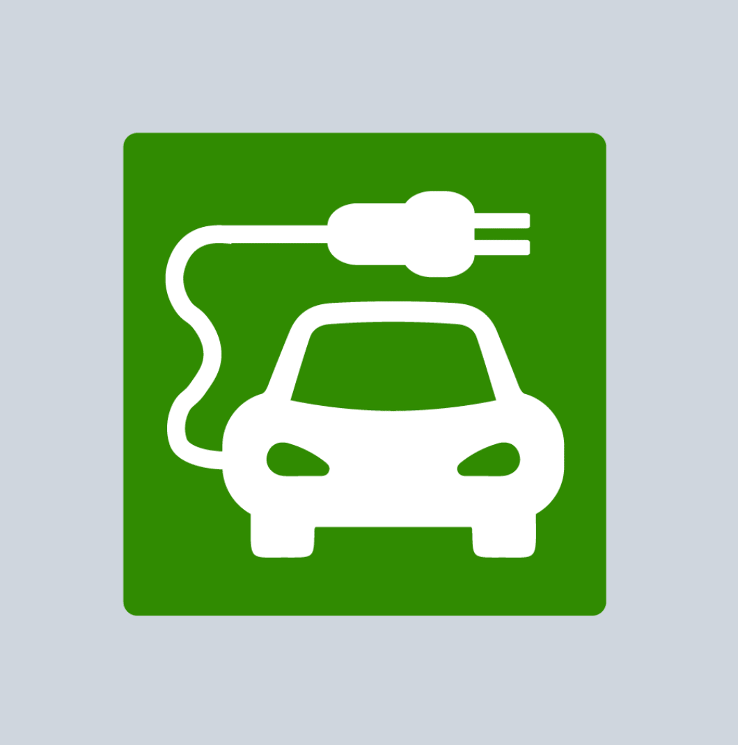 EV Charging Bay Thermoplastic Markings – Coloured Backgrounds - Ready Set SuppliedEV Charging Bay Thermoplastic Markings – Coloured BackgroundsSymbol 7