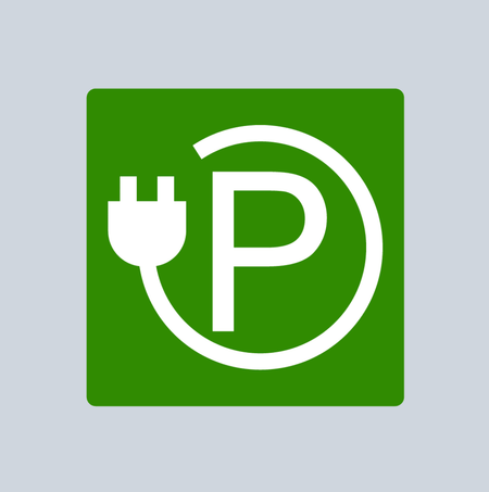 EV Charging Bay Thermoplastic Markings – Coloured Backgrounds - Ready Set SuppliedEV Charging Bay Thermoplastic Markings – Coloured BackgroundsSymbol 8