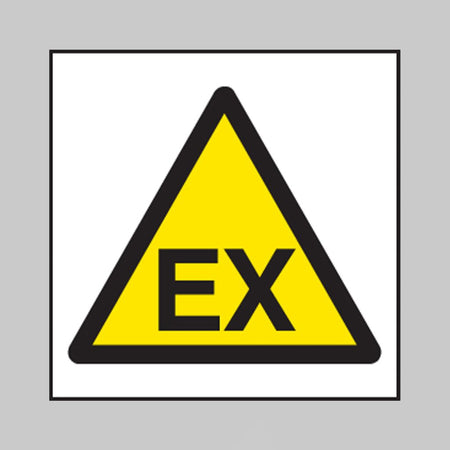 Ex Symbol Sign - Ready Set SuppliedEx Symbol SignRigid Plastic14481F