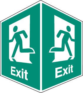 Exit - Projecting Sign - Ready Set SuppliedExit - Projecting Sign58006
