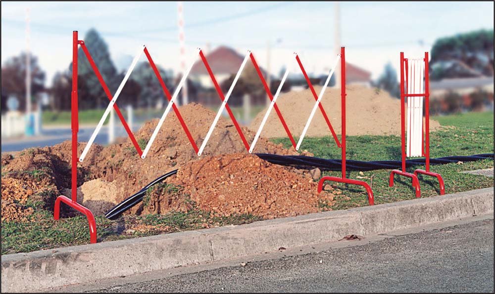 Extending Space Saving Metal Barrier (3m X 1m) - Ready Set SuppliedExtending Space Saving Metal Barrier (3m X 1m)57994