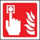 Fire Alarm Call Point Roll of 100 Self Adhesive Vinyl Labels 100 x 100mm - Ready Set SuppliedFire Alarm Call Point Roll of 100 Self Adhesive Vinyl Labels 100 x 100mm59701