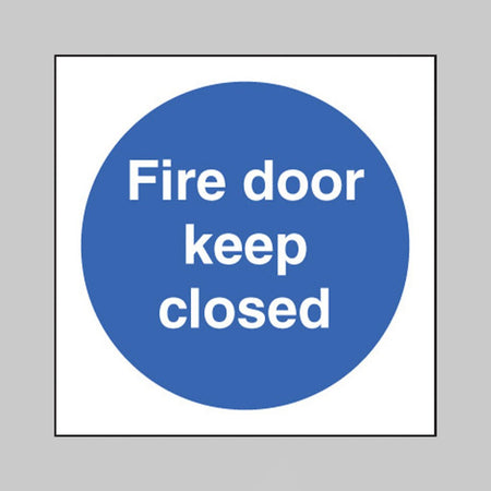 Fire Door Keep Closed Sign - Ready Set SuppliedFire Door Keep Closed SignRigid Plastic11616B
