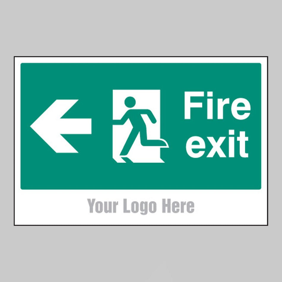 Fire Exit, Arrow Left Builder Signs 600 x 400mm - Ready Set SuppliedFire Exit, Arrow Left Builder Signs 600 x 400mm55790