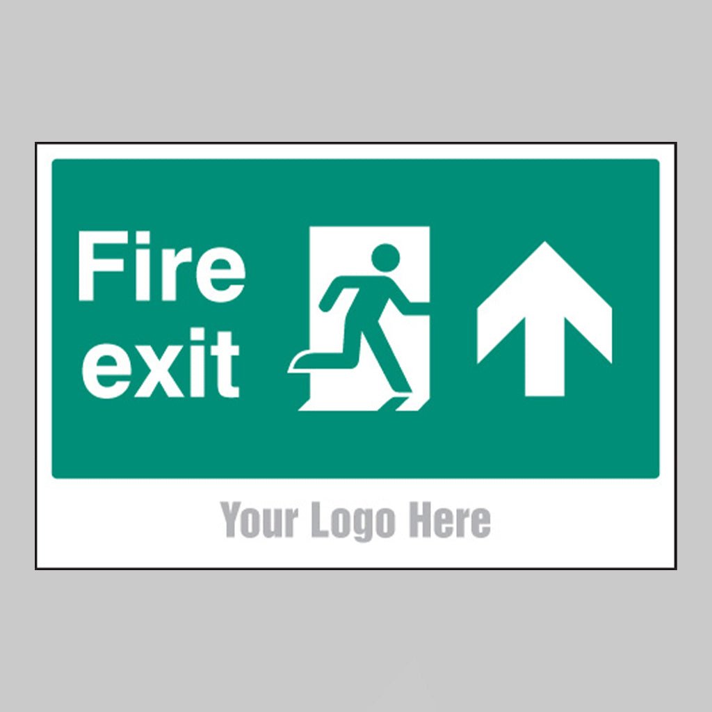 Fire Exit, Arrow Up, Builder Signs 600 x 400mm - Ready Set SuppliedFire Exit, Arrow Up, Builder Signs 600 x 400mm55791