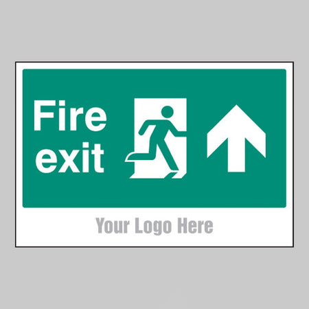 Fire Exit, Arrow Up, Builder Signs 600 x 400mm - Ready Set SuppliedFire Exit, Arrow Up, Builder Signs 600 x 400mm55791