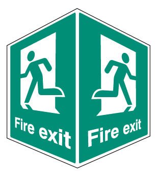 Fire Exit - Projecting Sign - Ready Set SuppliedFire Exit - Projecting Sign58005