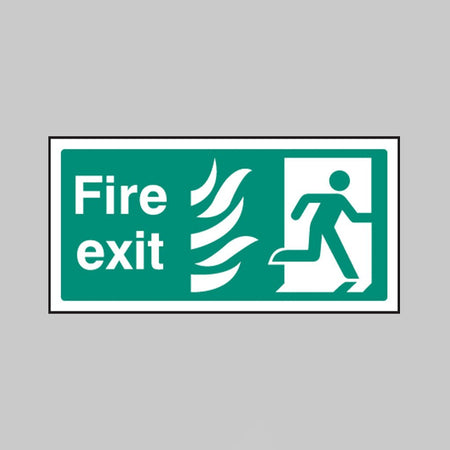 Fire Exit Right - Htm Sign - Ready Set SuppliedFire Exit Right - Htm SignRigid Plastic12082J