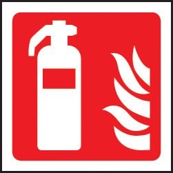 Fire Extinguisher Roll of 100 Self Adhesive Vinyl Labels 100 x 100mm - Ready Set SuppliedFire Extinguisher Roll of 100 Self Adhesive Vinyl Labels 100 x 100mm59700