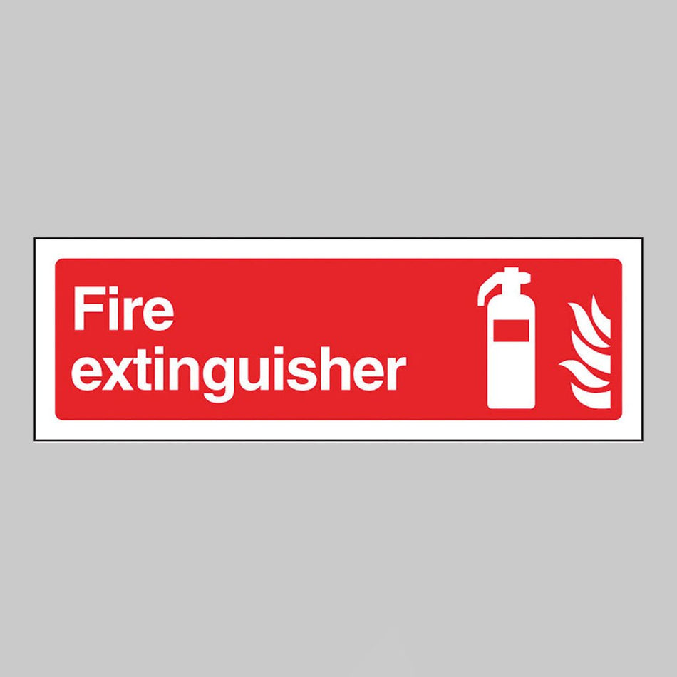 Fire Extinguisher Sign - Ready Set SuppliedFire Extinguisher SignRigid Plastic11023G