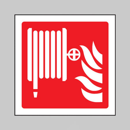Fire Hose Symbol Sign - Ready Set SuppliedFire Hose Symbol SignRigid Plastic11019C