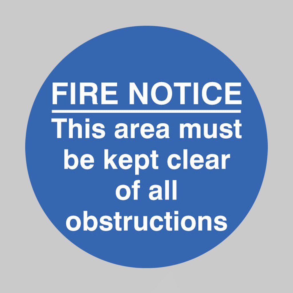 Fire Notice This Area Etc Floor Graphic 400mm Dia - Ready Set SuppliedFire Notice This Area Etc Floor Graphic 400mm Dia58805