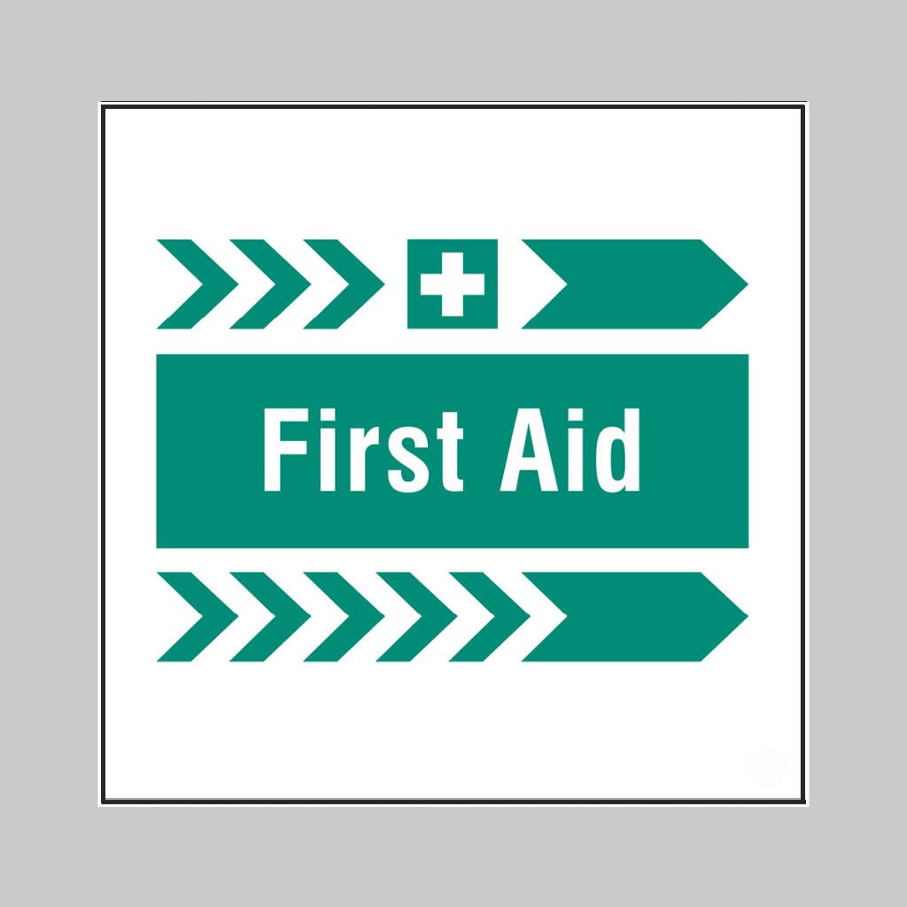 First Aid, Arrow Right Builder Signs 400 x 400mm - Ready Set SuppliedFirst Aid, Arrow Right Builder Signs 400 x 400mm55728
