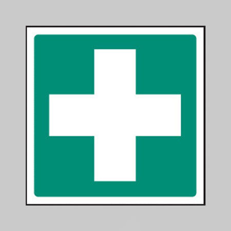 First Aid Symbol Sign - Ready Set SuppliedFirst Aid Symbol SignRigid Plastic16024F