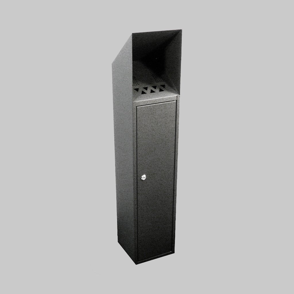 Floor Standing Cigarette Bin 1000mm Highx200 x 200mm Base Sign - Ready Set SuppliedFloor Standing Cigarette Bin 1000mm Highx200 x 200mm Base Sign53524