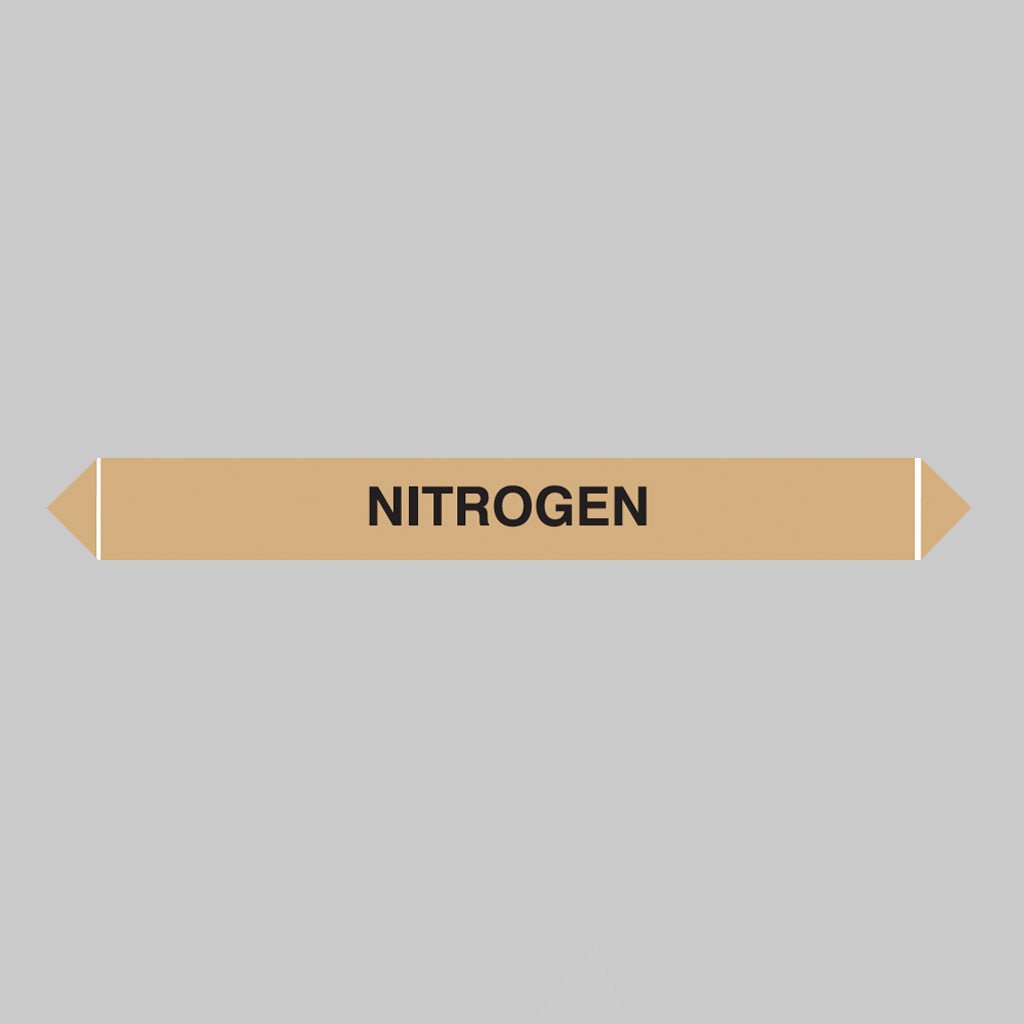 Flow Marker Pk Of 5 Nitrogen 300 x 40mm Self Adhesive Vinyl - Ready Set SuppliedFlow Marker Pk Of 5 Nitrogen 300 x 40mm Self Adhesive Vinyl59902