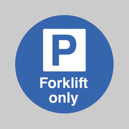 Forklift Parking Floor Graphic 400mm Dia (External Grade) - Ready Set SuppliedForklift Parking Floor Graphic 400mm Dia (External Grade)53558