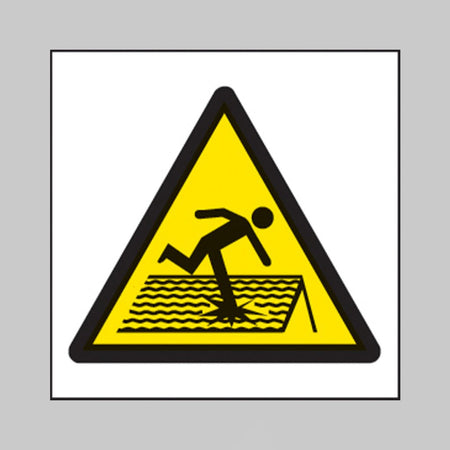 Fragile Roof Symbol Sign - Ready Set SuppliedFragile Roof Symbol SignRigid Plastic14219F