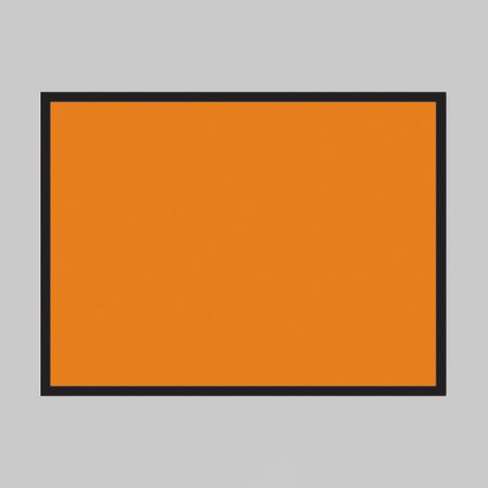 Hazard Warning Vehicle Plate 400 x 300mm Reflective Aluminium - Ready Set SuppliedHazard Warning Vehicle Plate 400 x 300mm Reflective Aluminium56364