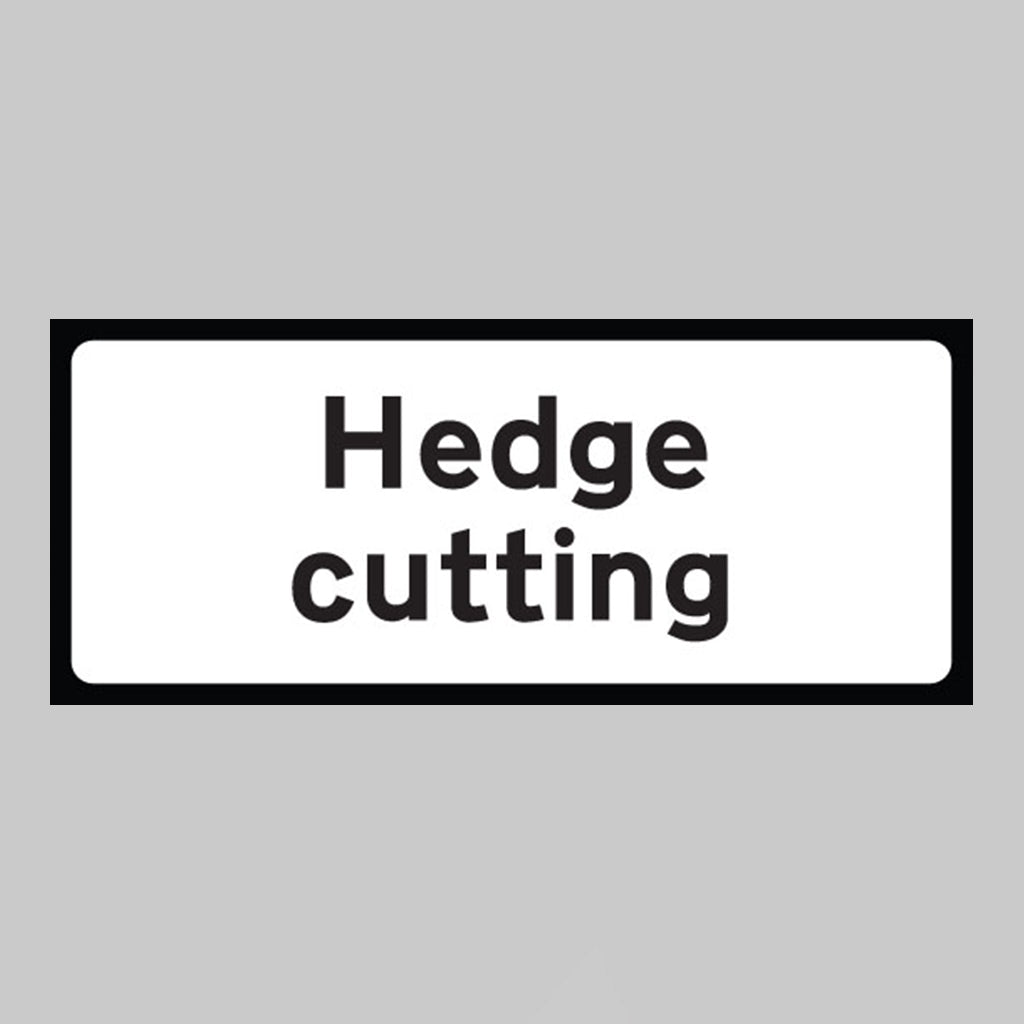 Hedge Cutting Supplementary Plate 850 x 355 Class RA1 Zintec - Ready Set SuppliedHedge Cutting Supplementary Plate 850 x 355 Class RA1 Zintec57934