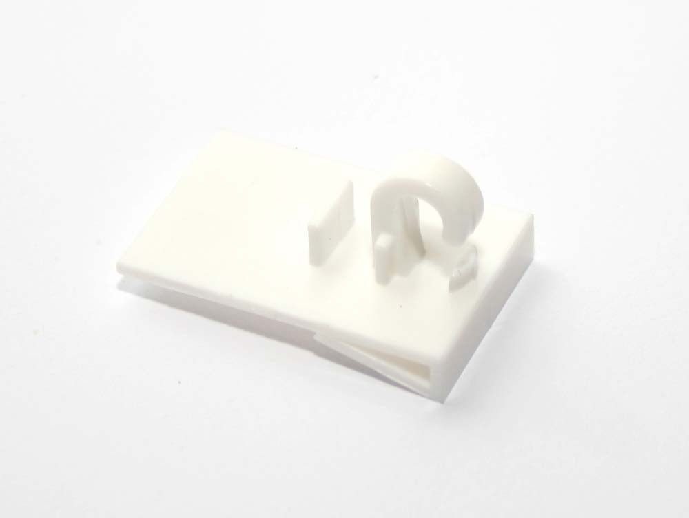 Hooked Ceiling Fixing Clip (Pack of 10) 20 x 30mm - Ready Set SuppliedHooked Ceiling Fixing Clip (Pack of 10) 20 x 30mm58727