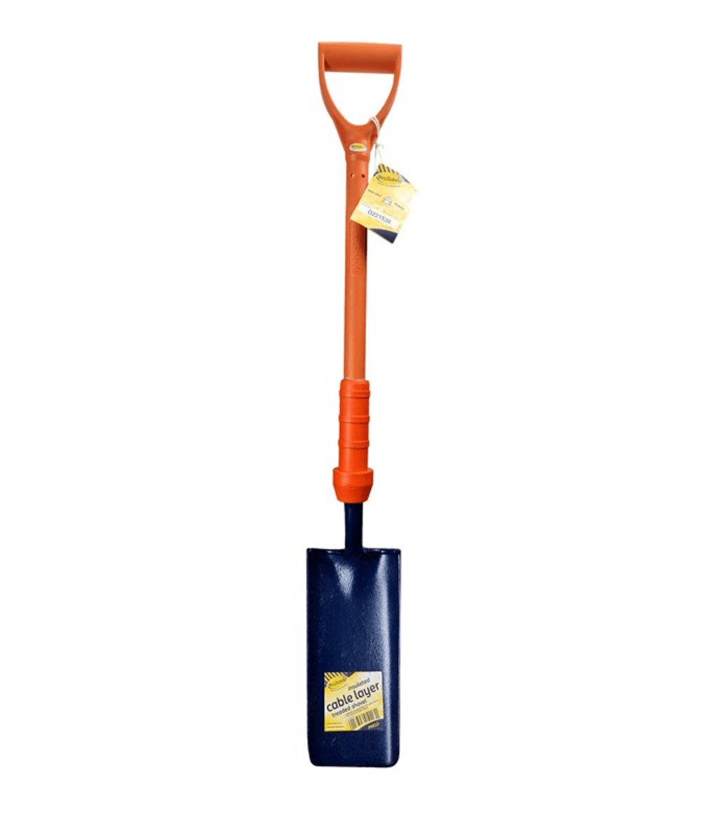 Insulated cable laying shovel Treaded - Ready Set SuppliedInsulated cable laying shovel Treaded123
